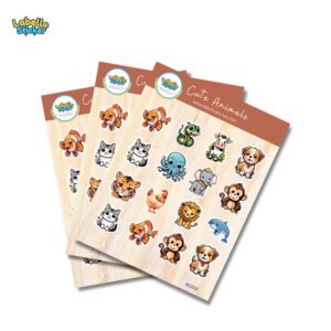 elegant rose rustic rose kiss cut stickers | floral stickers for scrapbooking & planners