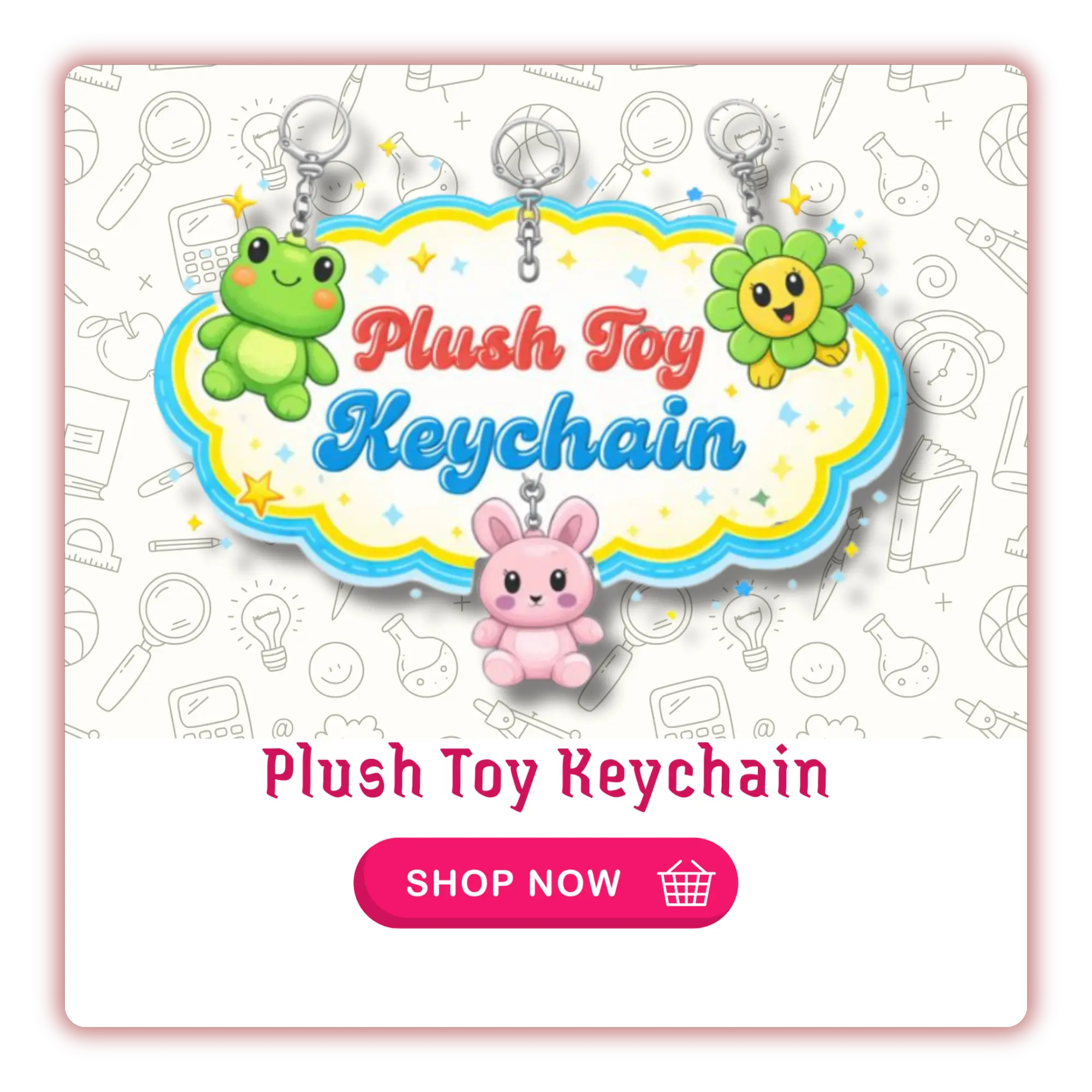 plush toy keychain